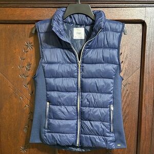 Mayoral Kids Puffer Vest in Navy Blue